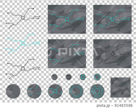 Gimmick of the ruins where civilization developed 91483586