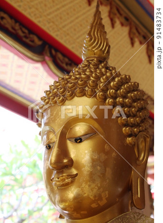 Buddha head 91483734