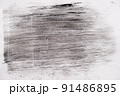 Abstract black white texture on white paper 91486895
