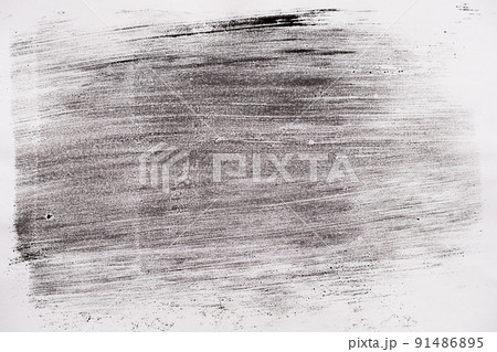 Abstract black white texture on white paper 91486895