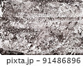 Abstract black white texture on white paper 91486896
