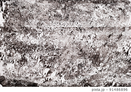 Abstract black white texture on white paper Abstract black white texture on white paper 91486896