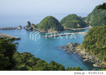 県境の港 県境の港 91491514