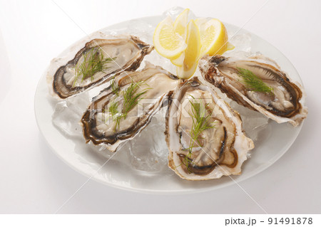 北海道産　生牡蠣 91491878