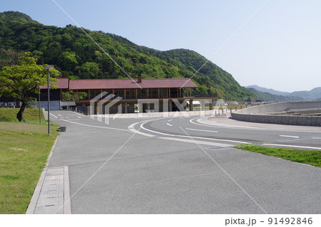 阿武町道の駅の建物の景色 91492846