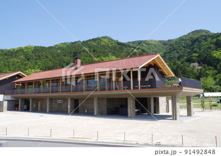 阿武町道の駅の建物の景色 91492848