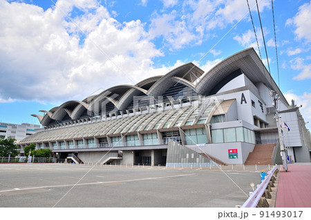 福岡市の風景 福岡マリンメッセ 福岡市の風景 福岡マリンメッセ 91493017