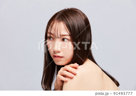 ビューティー若い日本人女性 91493777