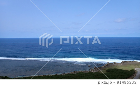 与那国島の海岸 91495535