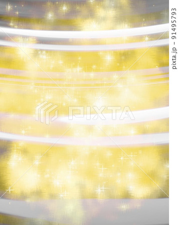 金　ゴールド　GOLD　素材　装飾　背景　パーツ 91495793
