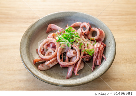 スルメイカのバター炒め 91496991