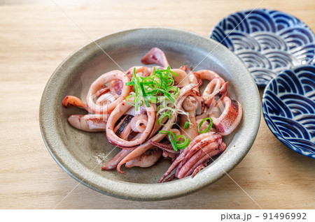 スルメイカのバター炒め 91496992