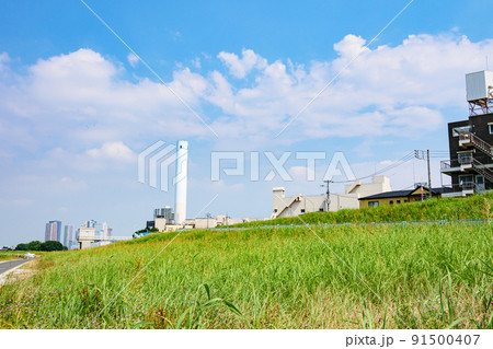 多摩川河川敷 91500407