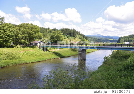 藤琴川の橋 藤琴川の橋 91500575