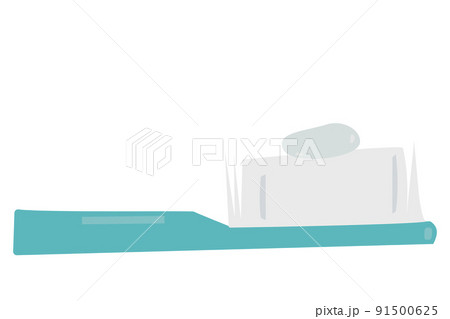 Toothbrush with toothpaste attached 91500625