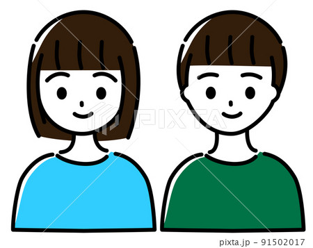 小学生男女2人セット 91502017