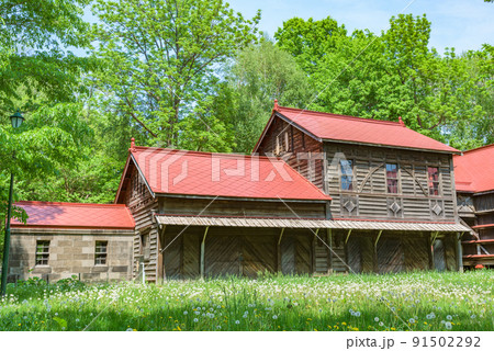【重要文化財】北海道大学農学部（旧東北帝国大学農科大学）第二農場 91502292