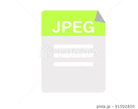 jpeg ファイル 画像 写真 アイコン ウェブ 背景透過 イラスト	 91502820