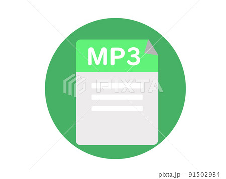 mp4 動画 ビデオ アイコン ウェブ イラスト	 91502934