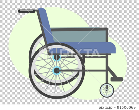 Wheelchair Wheelchair Simple Icon Background Transparent Illustration 91506069