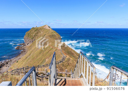 北海道 秋の神威岬 北海道 秋の神威岬 91506076