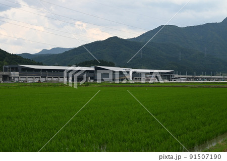 北陸新幹線開業前の越前たけふ駅　2022年夏　周辺の景色　 91507190