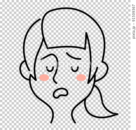 School girls who fall down 91509367