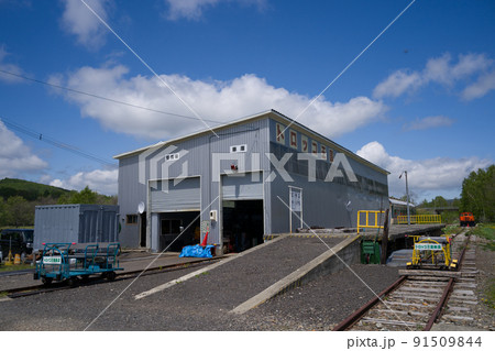 トロッコ王国美深　美幸線の仁宇布駅跡 91509844