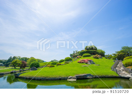 岡山県岡山市 岡山後楽園 岡山県岡山市 岡山後楽園 91510720