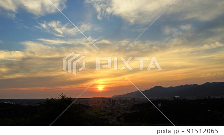 神々の国 出雲の夕焼。 神々の国 出雲の夕焼。 91512065