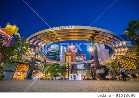 日本の東京都市景観 猛暑日が7日連続の東京都心…池袋駅前のグローバルリングなどを望む=7月1日 日本の東京都市景観 猛暑日が7日連続の東京都心…池袋駅前のグローバルリングなどを望む=7月1日 91513699