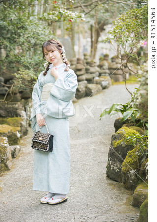 着物女性ポートレート 着物女性ポートレート 91514563