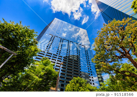 東京 新宿区西新宿の都市風景 セントラルパークタワー ラ・トゥール新宿 東京 新宿区西新宿の都市風景 セントラルパークタワー ラ・トゥール新宿 91518566