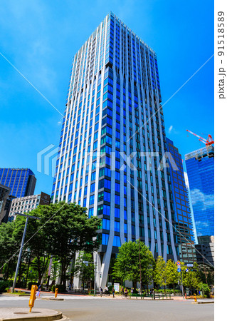 東京 新宿区西新宿の都市風景 Dタワー西新宿 東京 新宿区西新宿の都市風景 Dタワー西新宿 91518589