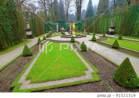 リンダーホフ城　ドイツ 91521319