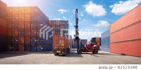 Logistic Export Import Concept Logistic Export Import Concept 91523390