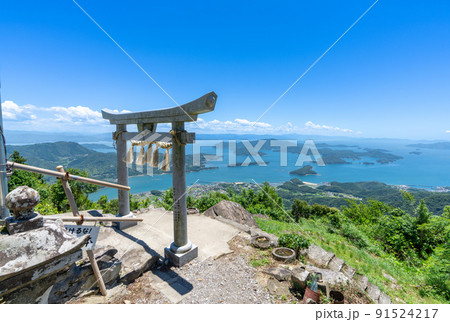 《熊本県》倉岳園地展望所・倉岳山頂・倉岳神社・倉岳展望所および山頂からの風景 《熊本県》倉岳園地展望所・倉岳山頂・倉岳神社・倉岳展望所および山頂からの風景 91524217