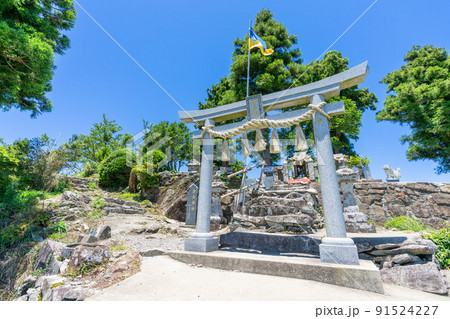 《熊本県》倉岳園地展望所・倉岳山頂・倉岳神社・倉岳展望所および山頂からの風景 91524227