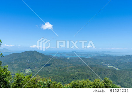 《熊本県》倉岳園地展望所・倉岳山頂・倉岳神社・倉岳展望所および山頂からの風景 《熊本県》倉岳園地展望所・倉岳山頂・倉岳神社・倉岳展望所および山頂からの風景 91524232