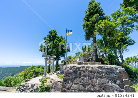 《熊本県》倉岳園地展望所・倉岳山頂・倉岳神社・倉岳展望所および山頂からの風景 91524241