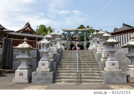 あんばさま総本宮の大杉神社鳥居【茨城の日光東照宮】 91525255