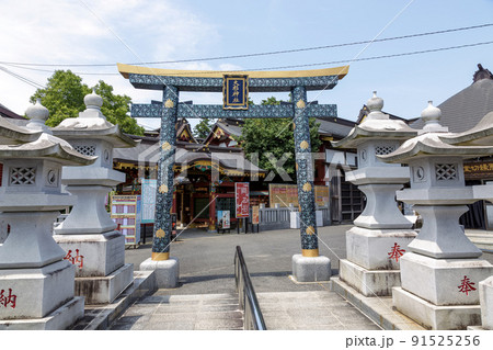 あんばさま総本宮の大杉神社鳥居【茨城の日光東照宮 91525256