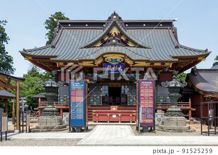 日本唯一の夢むすび神社である大杉神社の社殿 日本唯一の夢むすび神社である大杉神社の社殿 91525259