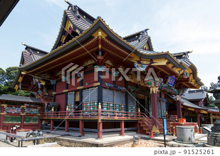 日本唯一の夢むすび神社である大杉神社の社殿 91525261