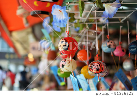 川崎大師の風鈴市 川崎大師の風鈴市 91526225