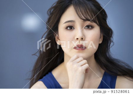 若い女性 ビューティーイメージ ポートレート 若い女性 ビューティーイメージ ポートレート 91528061