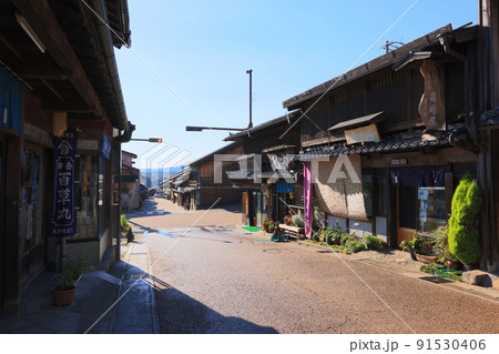 岩村城下町の町並み 91530406