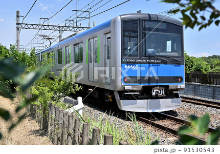 鉄道 私鉄：東武野田線(東武アーバンパークライン) 60000系の写真素材