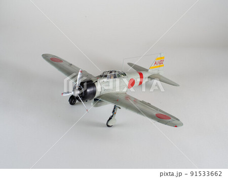 プラモデル　零式艦上戦闘機21型　1/32スケール　白バック 91533662