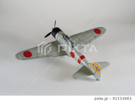 プラモデル　零式艦上戦闘機21型　1/32スケール　白バック 91533663